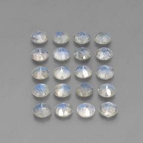 Labradorite Gemstone in 4.7 mm Size for Sale, Labradorite Stone in Multicolor Color