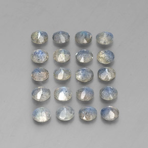 Labradorite Gemstone in 4.6 mm Size for Sale, Labradorite Stone in Multicolor Color