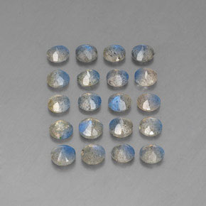 Labradorite Gemstone in 4.7 mm Size for Sale, Labradorite Stone in Multicolor Color