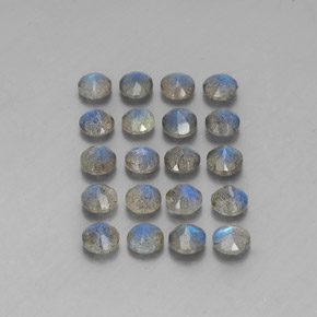 Labradorite Gemstone in 4.7 mm Size for Sale, Labradorite Stone in Multicolor Color