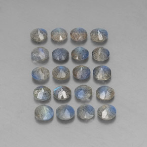 Labradorite Gemstone in 4.7 mm Size for Sale, Labradorite Stone in Multicolor Color