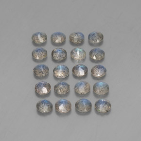 Labradorite Gemstone in 4.7 mm Size for Sale, Labradorite Stone in Multicolor Color