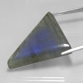 Labradorite Gemstone in 36.3 x 23.5 mm Size for Sale, Labradorite Stone in Multicolor Color