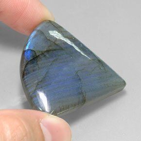 Labradorite Gemstone in 36.5 x 32.9 mm Size for Sale, Labradorite Stone in Multicolor Color