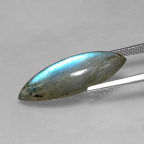 Labradorite Gemstone in 25.6 x 9.6 mm Size for Sale, Labradorite Stone in Multicolor Color