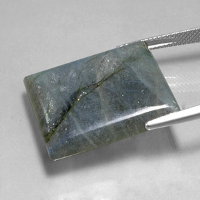 Labradorite Gemstone in 24.4 x 22.1 mm Size for Sale, Labradorite Stone in Multicolor Color