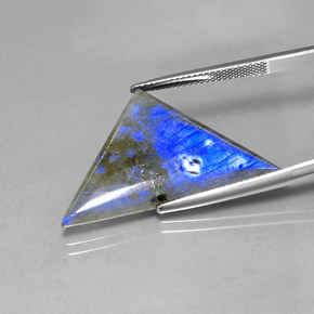 Labradorite Gemstone in 32.7 x 19 mm Size for Sale, Labradorite Stone in Multicolor Color