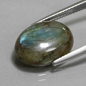 Labradorite Gemstone in 16 x 12 mm (calibrated) Size for Sale, Labradorite Stone in Multicolor Color