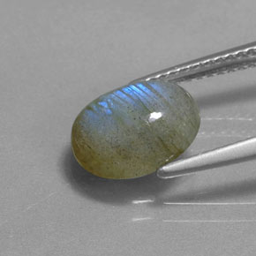 Labradorite Gemstone in 10 x 8 mm (calibrated) Size for Sale, Labradorite Stone in Multicolor Color