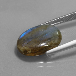 Labradorite Gemstone in 16 x 12 mm (calibrated) Size for Sale, Labradorite Stone in Multicolor Color