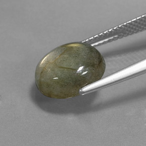 Labradorite Gemstone in 11 x 9 mm (calibrated) Size for Sale, Labradorite Stone in Multicolor Color