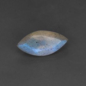 2.19 ct Blue Labradorite Stone, Natural Labradorite in Marquise Facet Shape for Sale