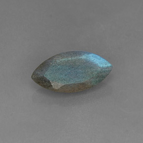 3.27 ct Blue Labradorite Gemstone, Labradorite Gem in Marquise Facet Shape for Sale.