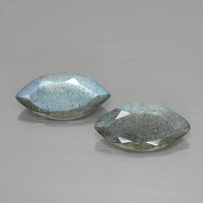 4.24 ct Multicolor Labradorite Gemstone, Labradorite Gem in Marquise Facet Shape for Sale.
