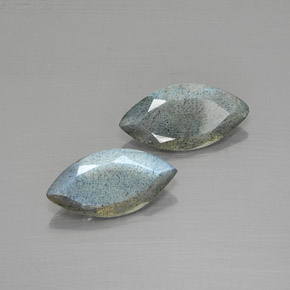 4.24 ct Multicolor Labradorite Stone, Natural Labradorite in Marquise Facet Shape for Sale