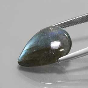 Labradorite Gemstone in 18 x 13 mm (calibrated) Size for Sale, Labradorite Stone in Multicolor Color