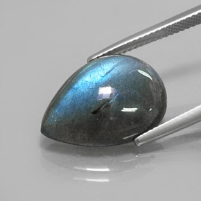 Labradorite Gemstone in 18 x 13 mm (calibrated) Size for Sale, Labradorite Stone in Multicolor Color