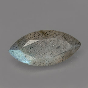 2.53 ct Multicolor Labradorite Stone, Natural Labradorite in Marquise Facet Shape for Sale