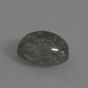 5.82 ct Blue Labradorite Stone, Natural Labradorite in Oval Cabochon Shape for Sale