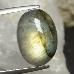 Multicolor Labradorita Gema - 8.4ct Cabujón Óvalo (ID: 469764)