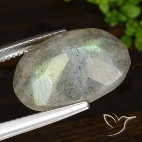 Labradorite Gemstone in 18 x 13 mm (calibrated) Size for Sale, Labradorite Stone in Multicolor Color
