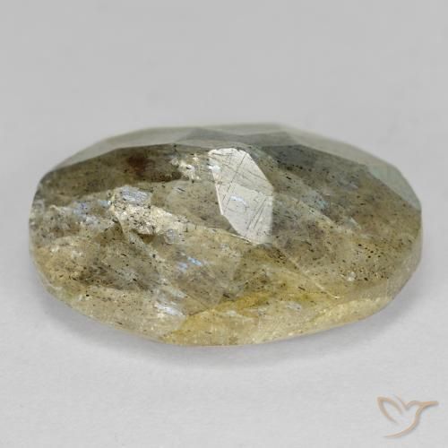 Labradorite Gemstone in 18 x 13 mm (calibrated) Size for Sale, Labradorite Stone in Multicolor Color