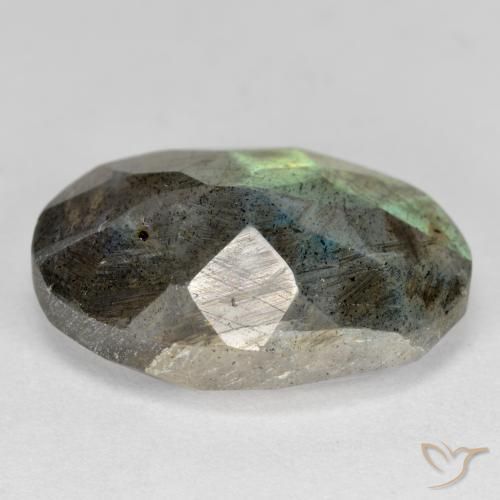 Labradorite Gemstone in 18 x 13 mm (calibrated) Size for Sale, Labradorite Stone in Multicolor Color