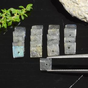 Labradorite Gemstones in 5 x 5 mm (calibrated) Size for Sale, Labradorite Stones in Multicolor Color