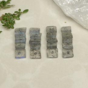 Labradorite Gemstones in 4.5 x 4.1 mm Size for Sale, Labradorite Stones in Multicolor Color