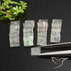 Labradorite Gemstones in 4.6 x 4.6 mm Size for Sale, Labradorite Stones in Multicolor Color