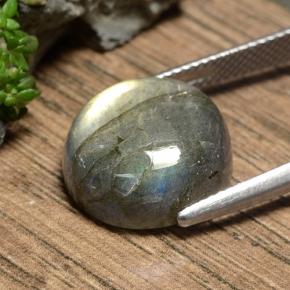 Labradorite Gemstone in 14 mm (calibrated) Size for Sale, Labradorite Stone in Multicolor Color