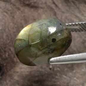 Labradorite Gemstone in 14 x 10 mm (calibrated) Size for Sale, Labradorite Stone in Multicolor Color