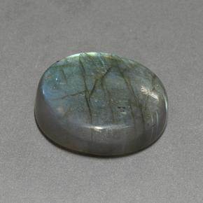 Labradorite Gemstone in 21.3 mm Size for Sale, Labradorite Stone in Multicolor Color