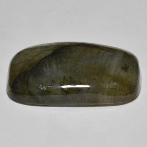 Labradorite Gemstone in 26.8 x 16.7 mm Size for Sale, Labradorite Stone in Multicolor Color
