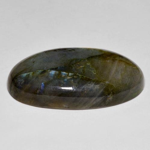Labradorite Gemstone in 27.5 x 16.1 mm Size for Sale, Labradorite Stone in Multicolor Color