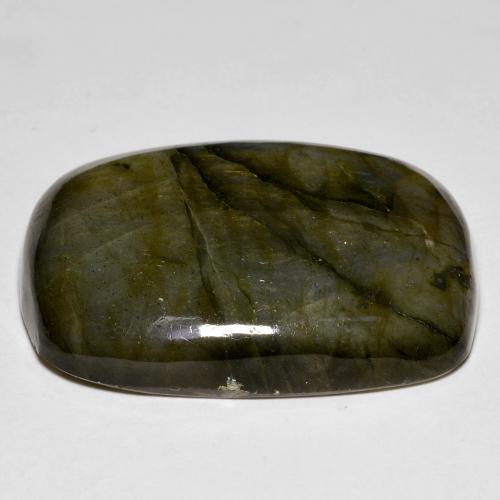 Labradorite Gemstone in 31.6 x 24.2 mm Size for Sale, Labradorite Stone in Multicolor Color