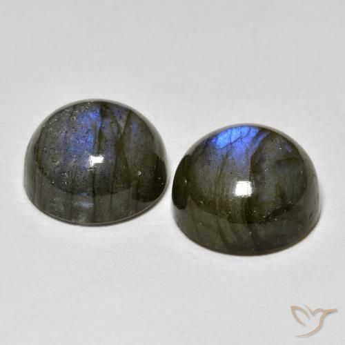 Labradorite Gemstones in 10 mm (calibrated) Size for Sale, Labradorite Stones in Multicolor Color