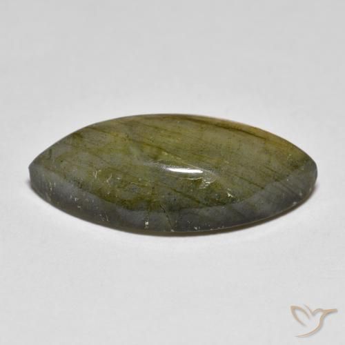 Labradorite Gemstone in 22.1 x 10.8 mm Size for Sale, Labradorite Stone in Multicolor Color
