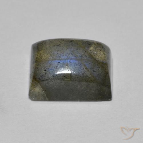 Labradorite Gemstone in 8.8 x 6.7 mm Size for Sale, Labradorite Stone in Multicolor Color
