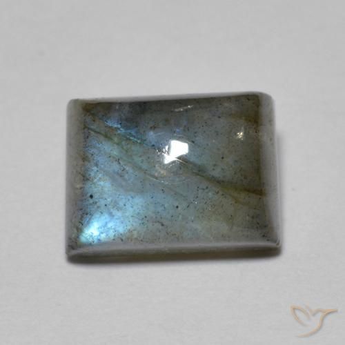 2.46ct Natural Multicolor Labradorite, Baguette, Translucent