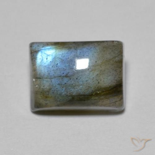 2.20ct Natural Multicolor Labradorite, Baguette, Translucent