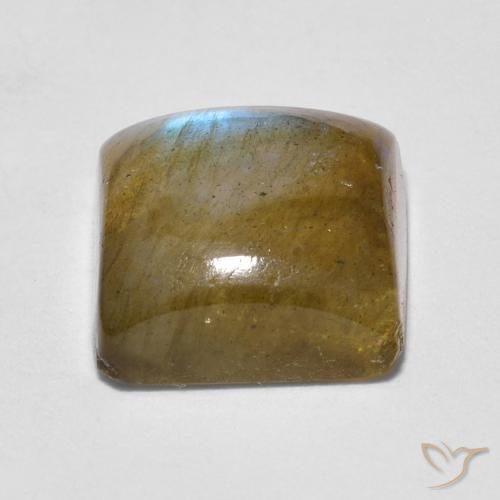 Labradorite Gemstone in 8 x 8 mm (calibrated) Size for Sale, Labradorite Stone in Multicolor Color
