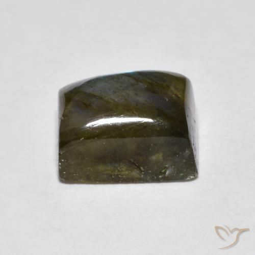 Labradorite Gemstone in 8.4 x 6.3 mm Size for Sale, Labradorite Stone in Multicolor Color