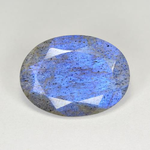 Multicolor Labradorita Gema - 6.7ct Forma ovalada (ID: 611678)