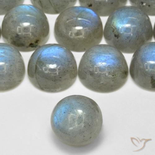 2.51 ct Round Labradorite, 8.1 mm From Mozambique, Photo A