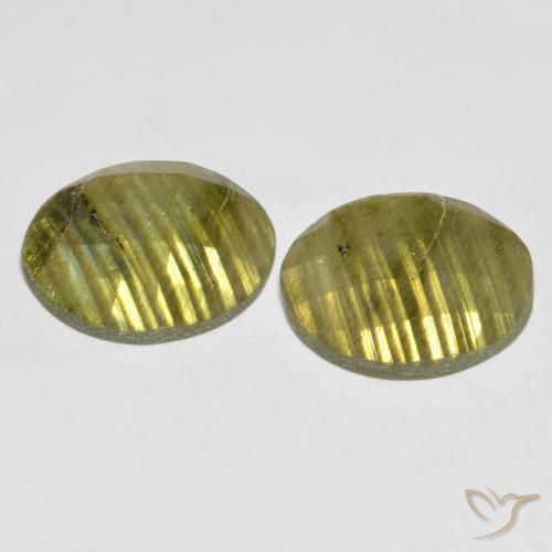 Labradorite Gemstones in 16 mm (calibrated) Size for Sale, Labradorite Stones in Multicolor Color