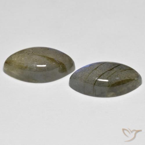 Labradorite Gemstones in 16 x 8 mm (calibrated) Size for Sale, Labradorite Stones in Multicolor Color