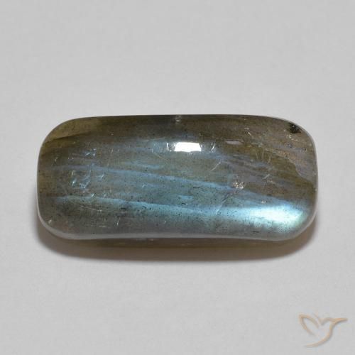 8.99ct Natural Multicolor Labradorite, Cushion, Translucent