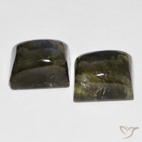 Labradorite Gemstones in 10 x 8 mm (calibrated) Size for Sale, Labradorite Stones in Multicolor Color
