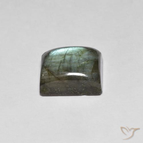 Labradorite Gemstone in 12 x 10 mm (calibrated) Size for Sale, Labradorite Stone in Multicolor Color